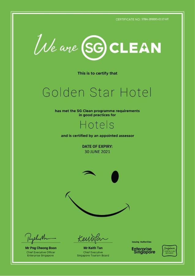 Golden Star Hotel  Singapur Exterior foto